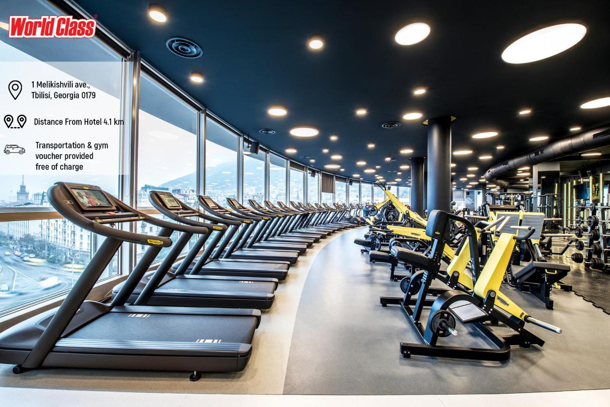 Iota Hotel Тбилиси Екстериор снимка World Class Gym